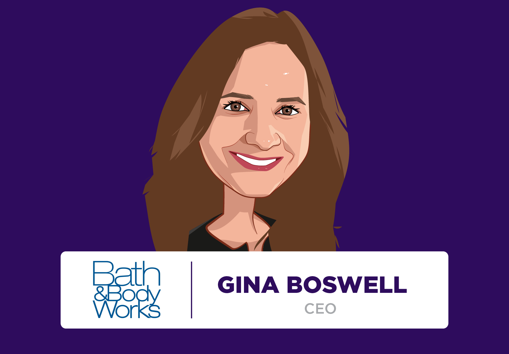 Gina Boswell, CEO, Bath & Body Works